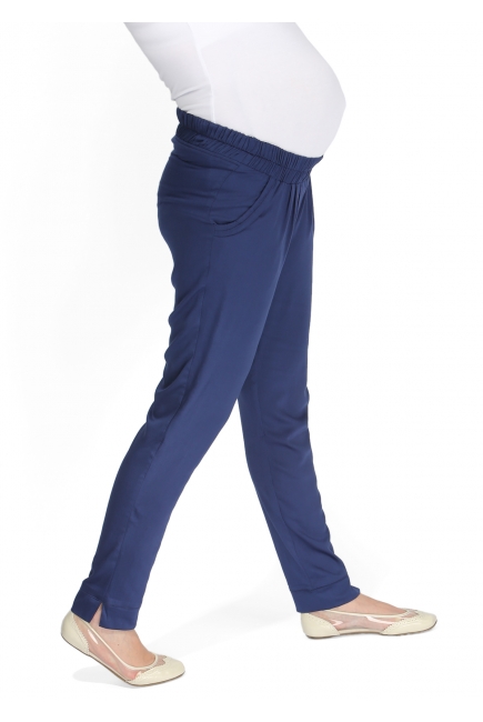 Брюки "Версавия" т.синие для беременных