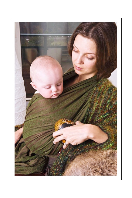 Слинг-шарф Ellevill Zara Forest