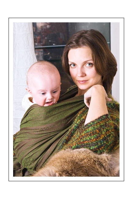 Слинг-шарф Ellevill Zara Forest