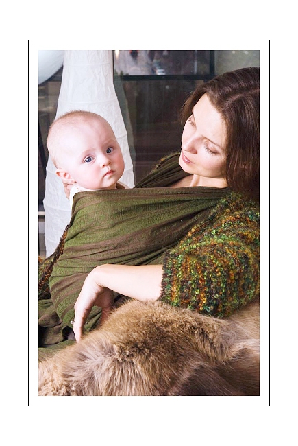 Слинг-шарф Ellevill Zara Forest