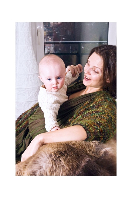 Слинг-шарф Ellevill Zara Forest