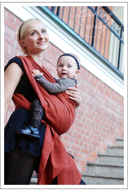 Слинг-шарф Ellevill Zara Terracotta