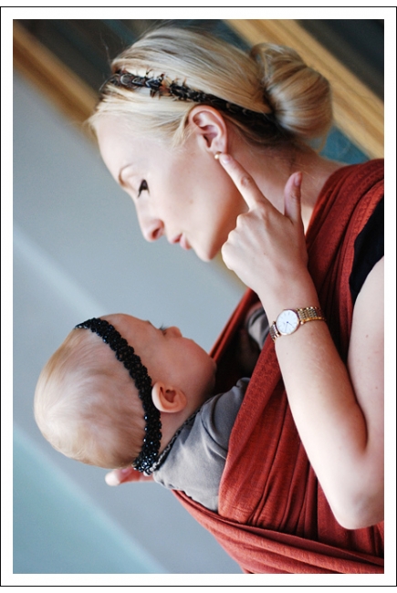 Слинг-шарф Ellevill Zara Terracotta