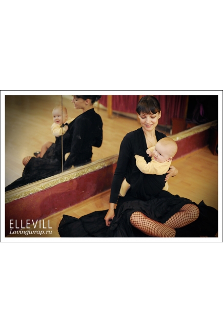 Слинг-шарф Ellevill Zara Black