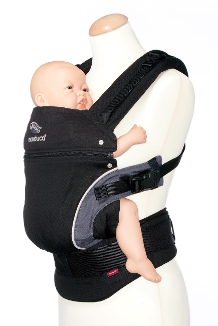 Эрго-рюкзак Manduca, цвет черный (black)