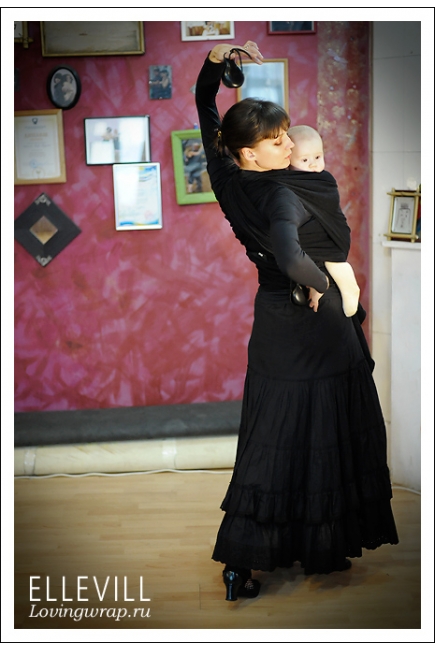 Слинг-шарф Ellevill Zara Black