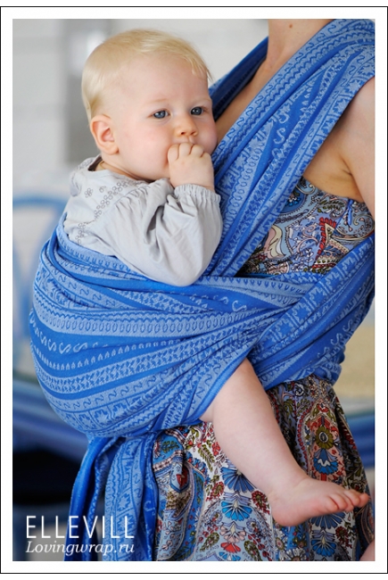 Слинг-шарф Ellevill Zara Blue