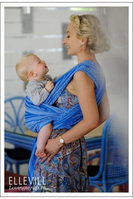 Слинг-шарф Ellevill Zara Blue