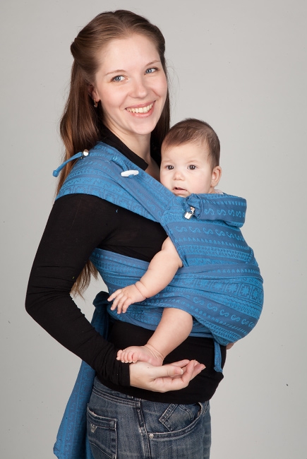 Май-слинг Ellevill Zara Blueberry/ Zara Blueberry