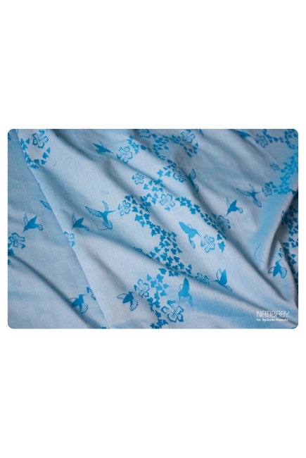 Слинг-шарф Nati Calipte Lazuro с шелком и рами