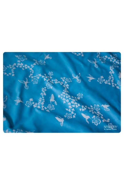 Слинг-шарф Nati Calipte Lazuro с шелком и рами