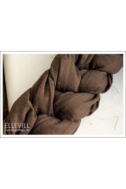 Слинг-шарф Ellevill Zara Coffee