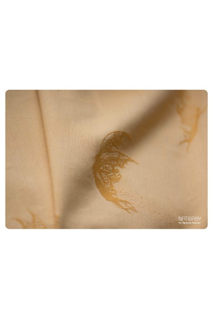 Слинг-шарф Nati Flowerelli Sunny с шелком и рами