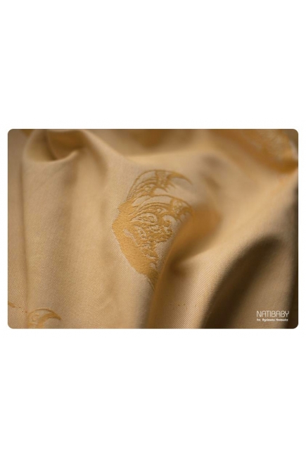 Слинг-шарф Nati Flowerelli Sunny с шелком и рами