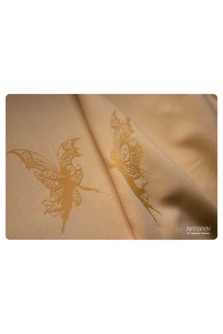 Слинг-шарф Nati Flowerelli Sunny с шелком и рами