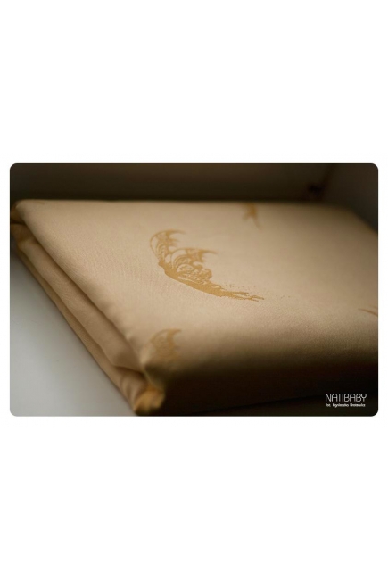 Слинг-шарф Nati Flowerelli Sunny с шелком и рами