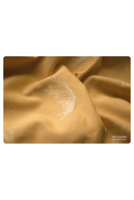 Слинг-шарф Nati Flowerelli Sunny с шелком и рами