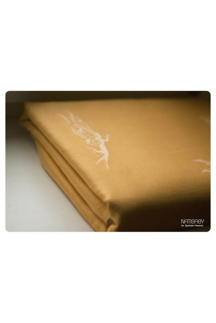 Слинг-шарф Nati Flowerelli Sunny с шелком и рами