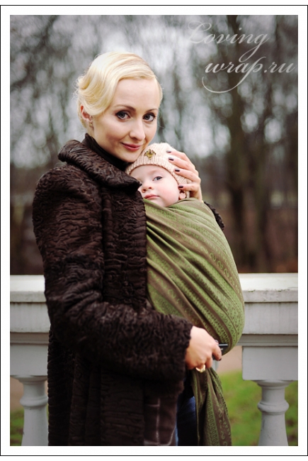 Слинг-шарф Ellevill Zara Forest