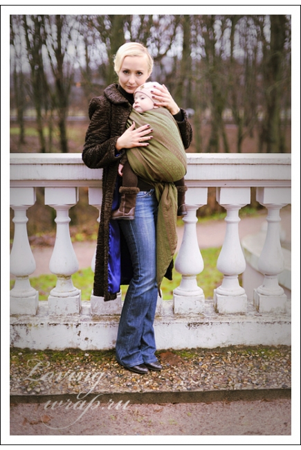 Слинг-шарф Ellevill Zara Forest