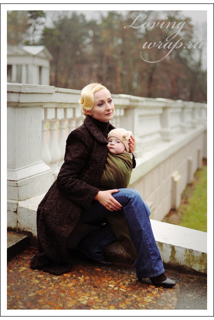 Слинг-шарф Ellevill Zara Forest