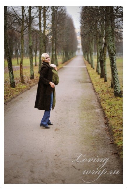 Слинг-шарф Ellevill Zara Forest