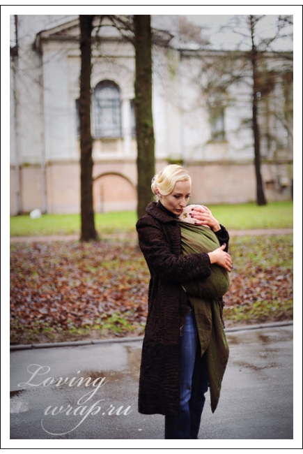 Слинг-шарф Ellevill Zara Forest