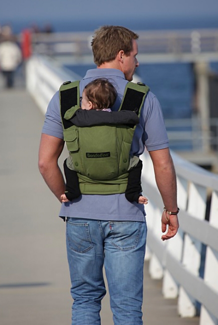 Слинг-рюкзак Bondolino, цвет оливковый (olive)