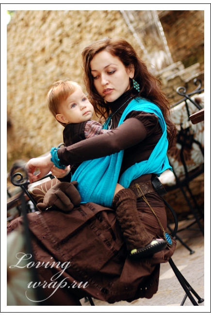 Слинг-шарф Ellevill Zara Ocean