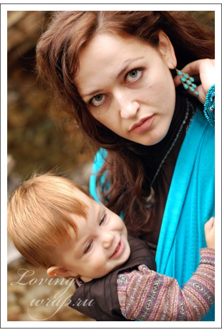 Слинг-шарф Ellevill Zara Ocean