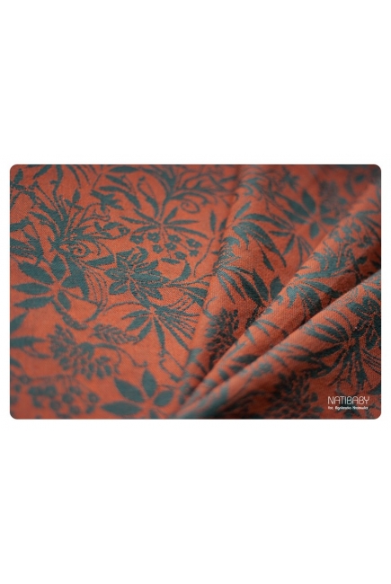 Слинг-шарф Nati Passiflora Graphite/Foxy