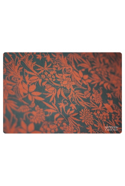 Слинг-шарф Nati Passiflora Graphite/Foxy