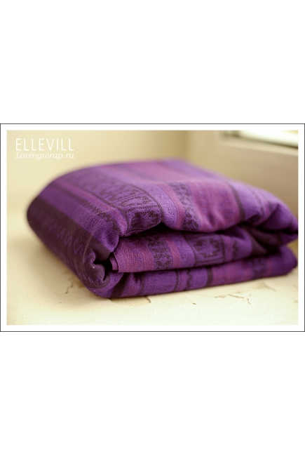 Слинг-шарф Ellevill Zara Tricolor Purple