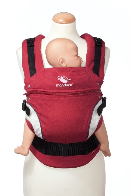 Эрго-рюкзак Manduca, цвет красный (red)