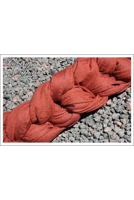 Слинг-шарф Ellevill Zara Terracotta