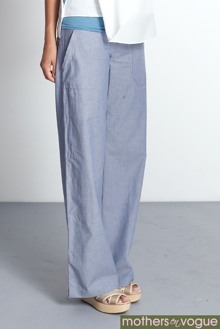 Брюки для беременных и кормящих Mothers en Vogue Weekender Pants, цвет джинсовый