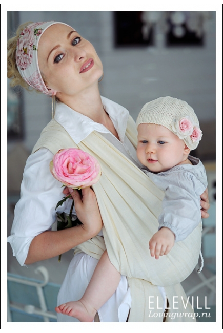 Слинг-шарф Ellevill Zara White