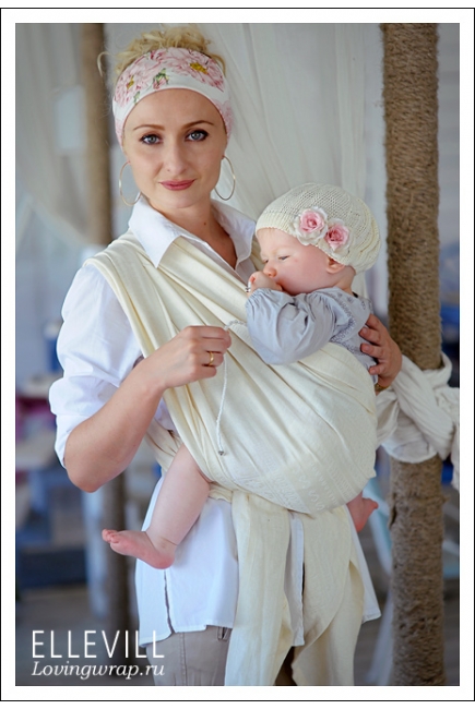 Слинг-шарф Ellevill Zara White