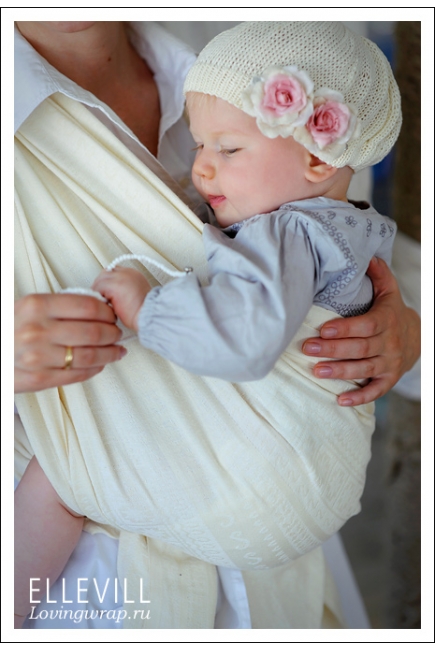 Слинг-шарф Ellevill Zara White