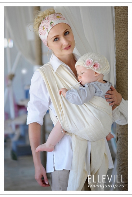 Слинг-шарф Ellevill Zara White