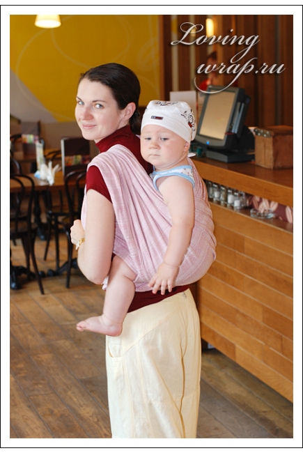 Слинг-шарф Ellevill Jade Mauve