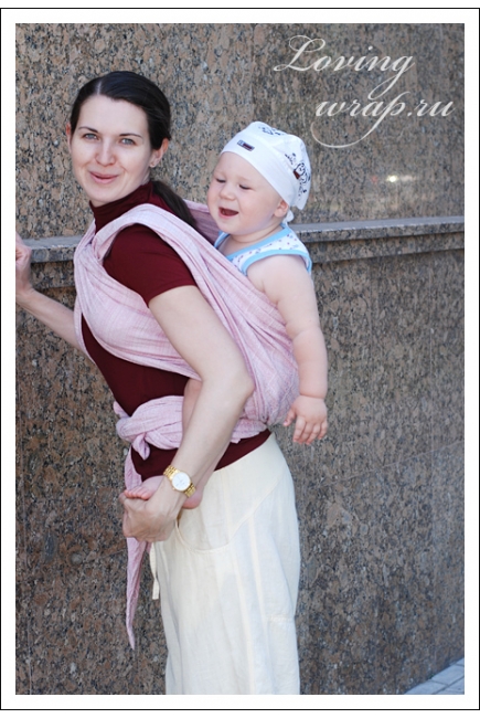 Слинг-шарф Ellevill Jade Mauve