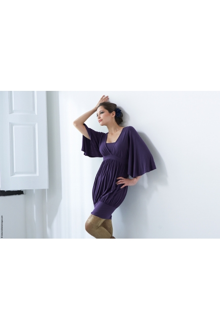 Туника-платье Mothers en Vogue "Coco Ono", фиолетовый