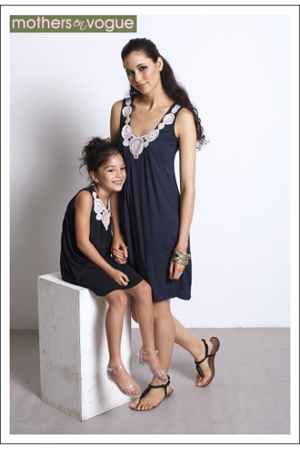 Платье для кормления "Zahra Applique", синий