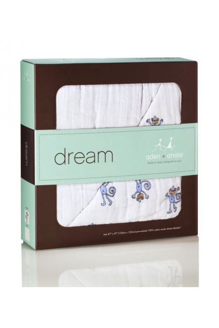 Aden&Anais одеяло муслиновое, Jungle Jam (джунгли)