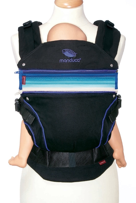 Эрго-рюкзак Manduca, Blackline синий