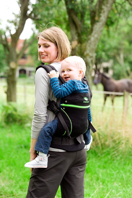 Эрго-рюкзак Manduca, Blackline зеленый