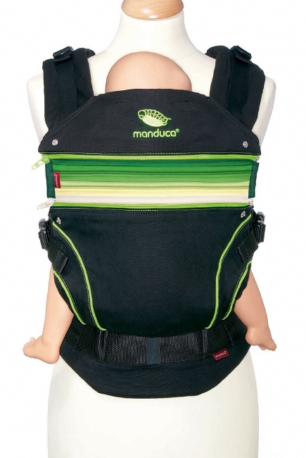 Вставка в удлинение спинки эрго-рюкзака Manduca, зеленый