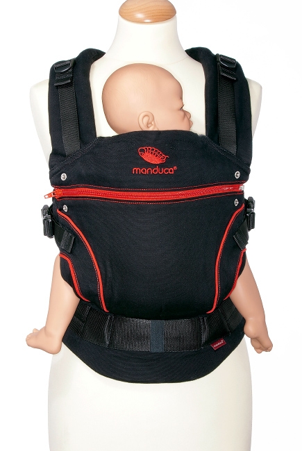 Эрго-рюкзак Manduca, Blackline красный