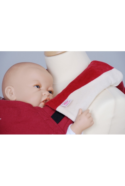 Накладки для сосания к эрго-рюкзаку Manduca красные